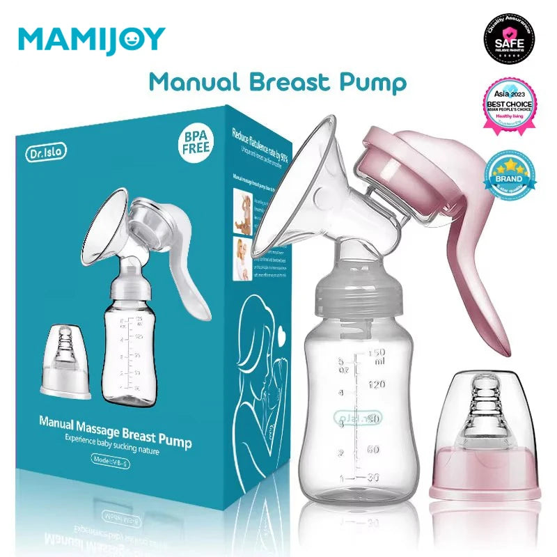 MAMIJOY  Breast Pump Baby Nipple Manual