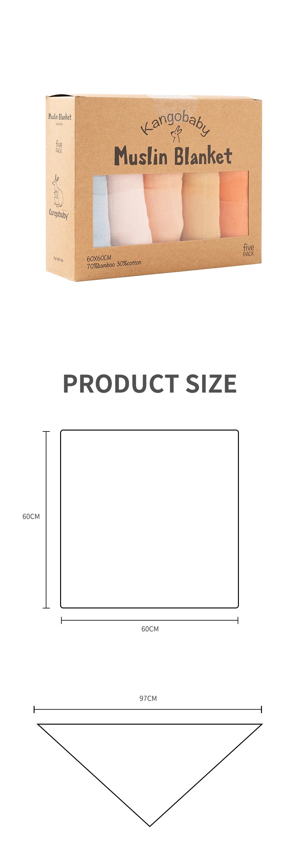 💚PureHug™ Bamboo Bibs