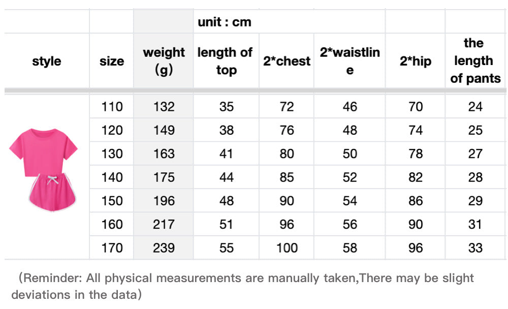 Summer Kids KPop  Pajamas