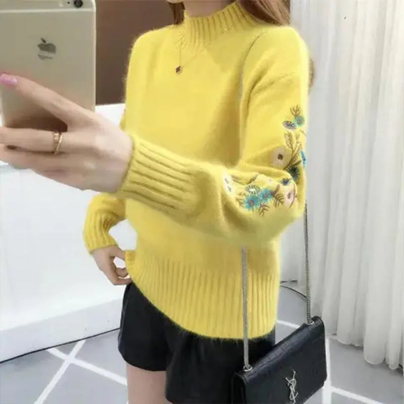 🌸EmbroKnit™ Vintage Sweater