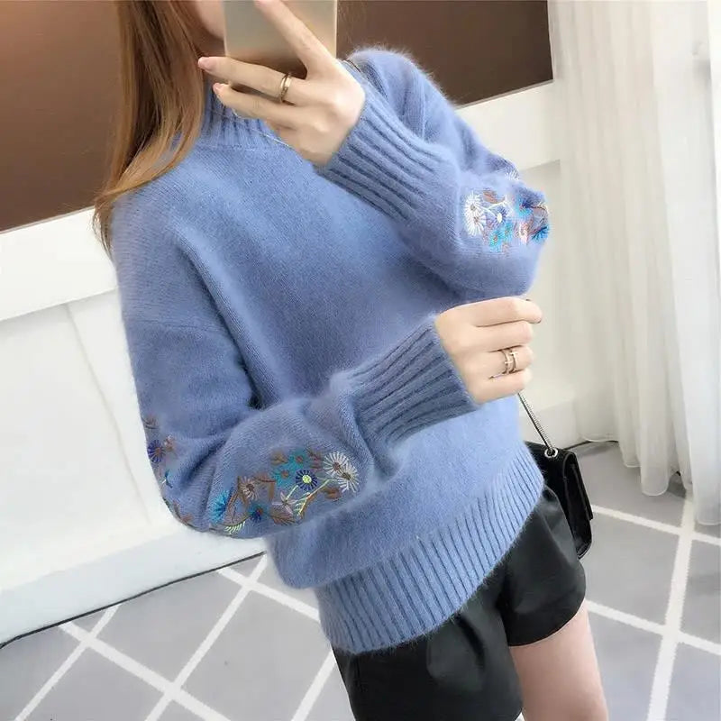 🌸EmbroKnit™ Vintage Sweater
