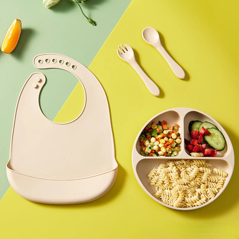 💦SilkyBite™ Silicone Bib