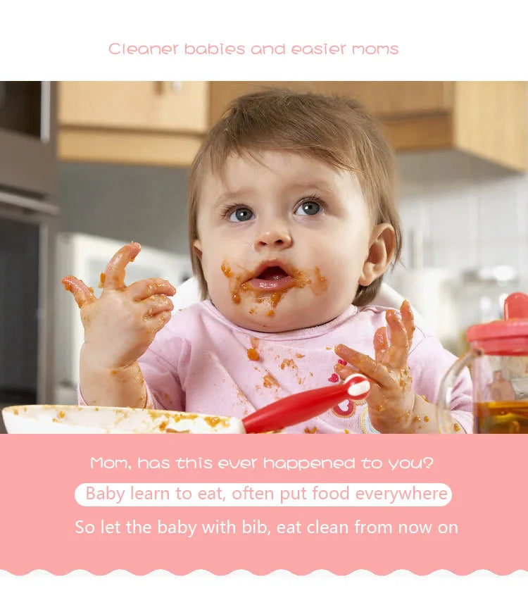 🌸VelvyBib™ Cartoon Bib