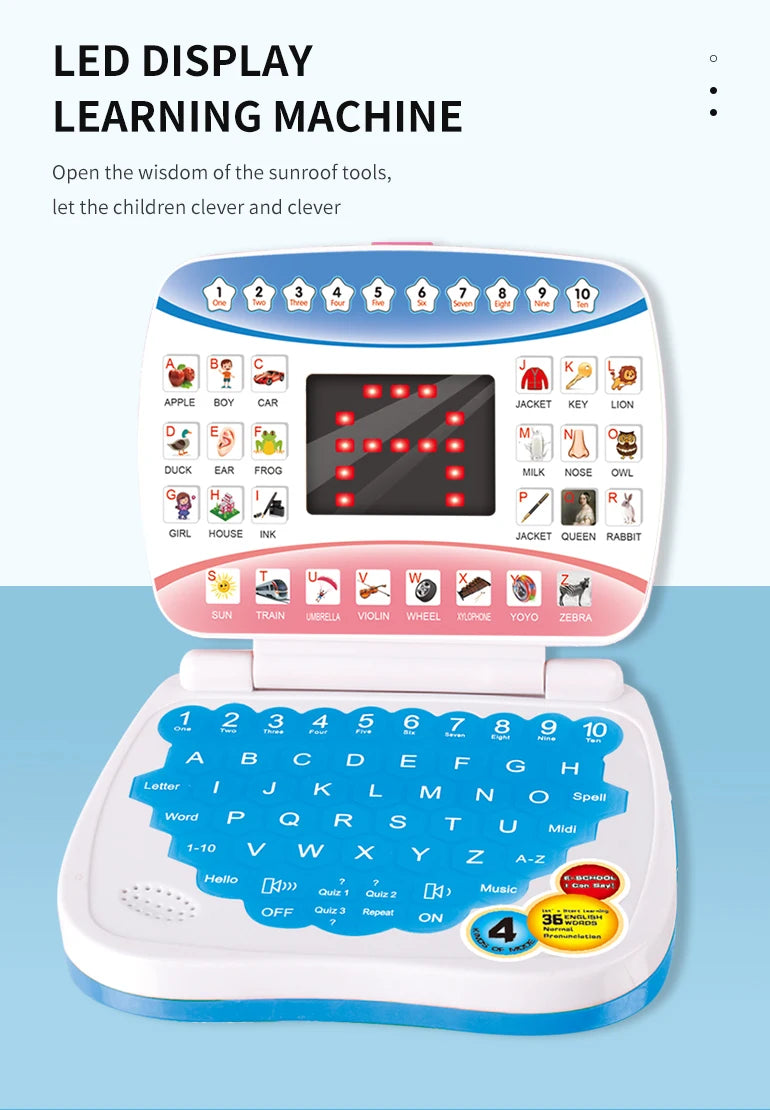 : 💻SmartKid™ Learning Laptop