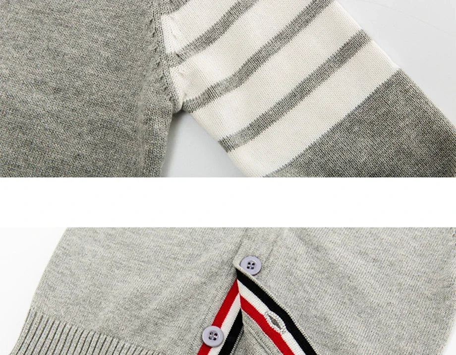 StripeEase™ Knit Cardigan