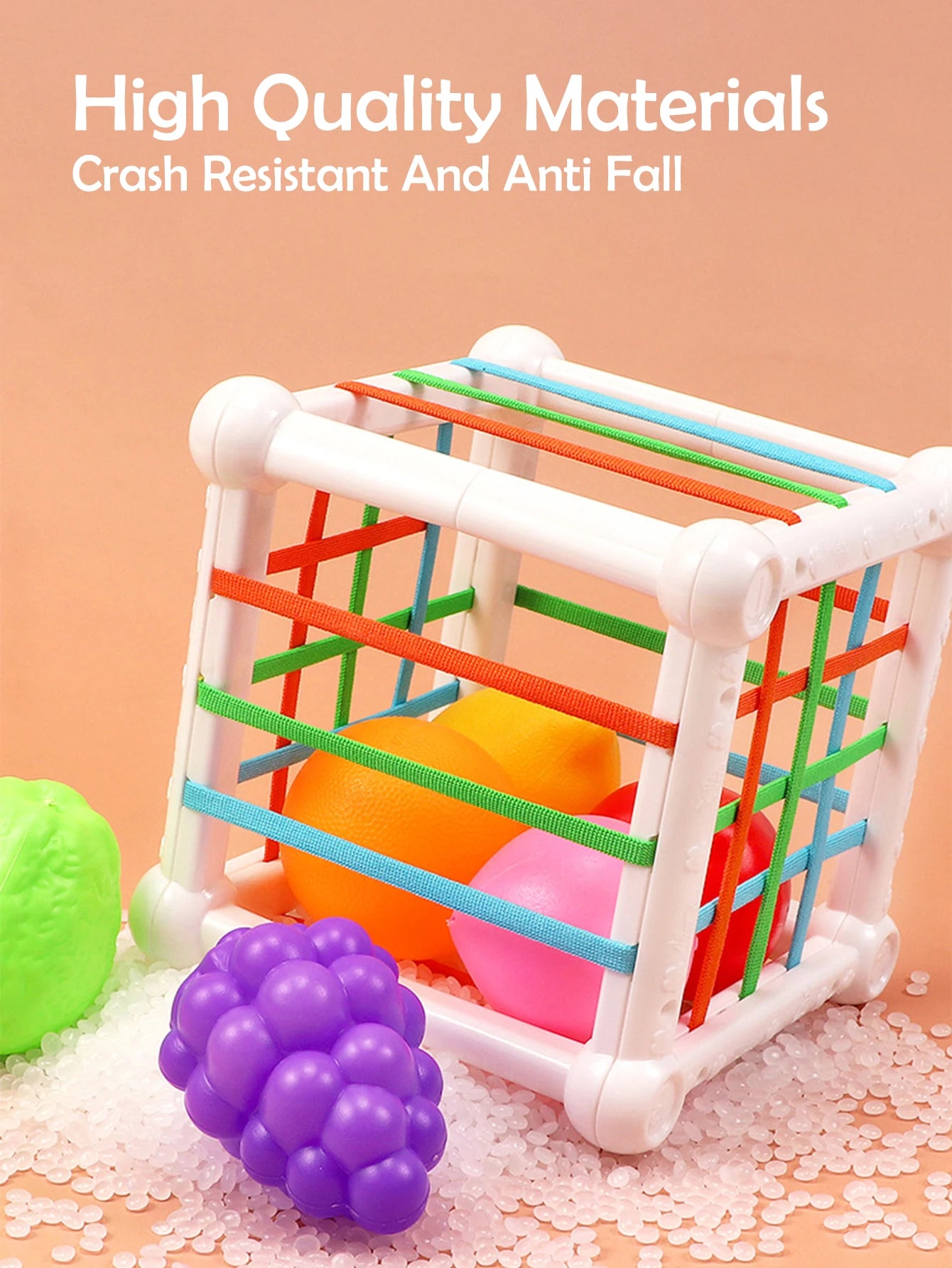 Kids Educational Cube Shape Matching Stacking Learning Toys