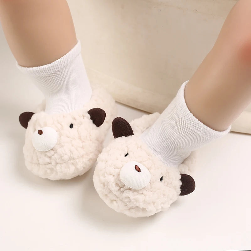 Winter New Cute Cartoon Baby Booties