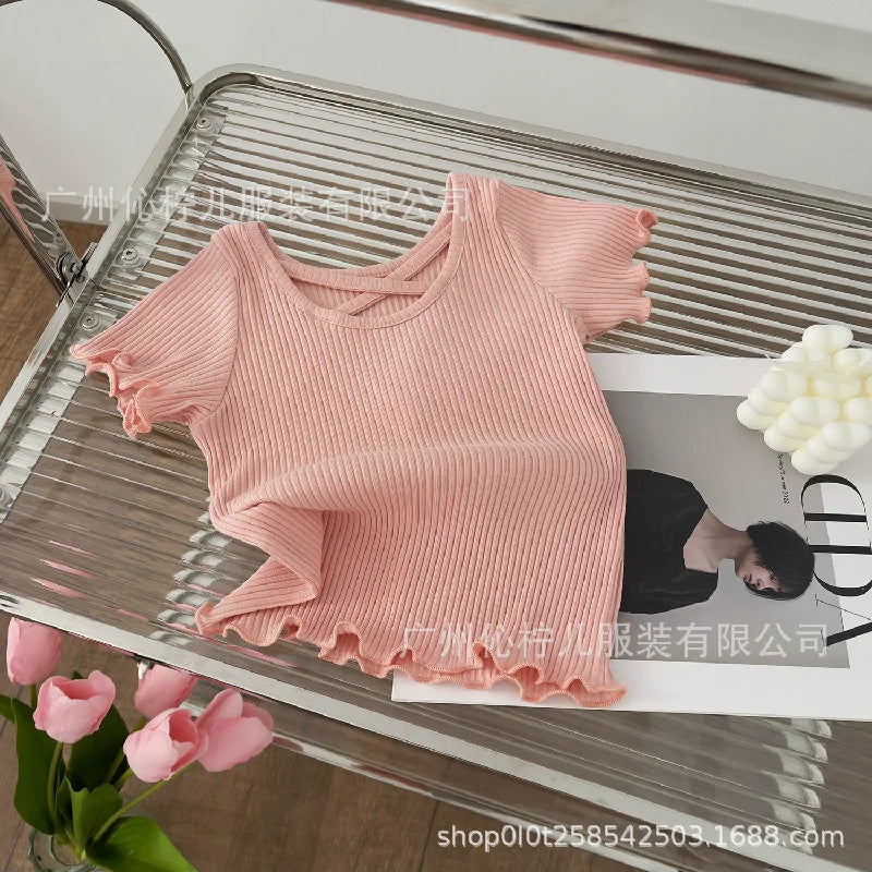 Girls T-Shirt Summer