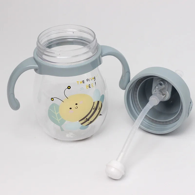 Baby Water Cup Straw Cute