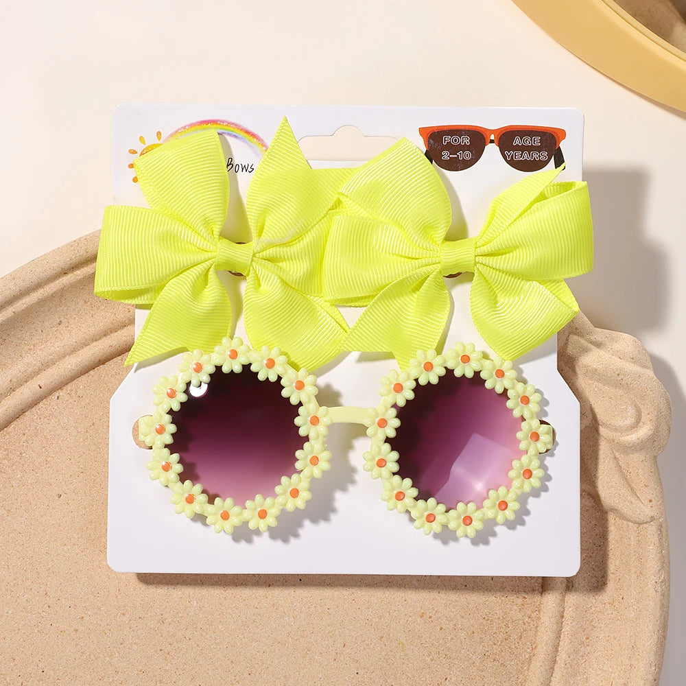 3Pcs/set Cheer Bow Hairclips