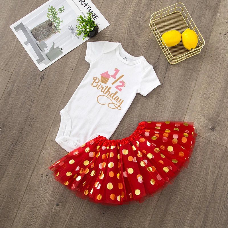 It's My 1/2 Birthday Baby Girls