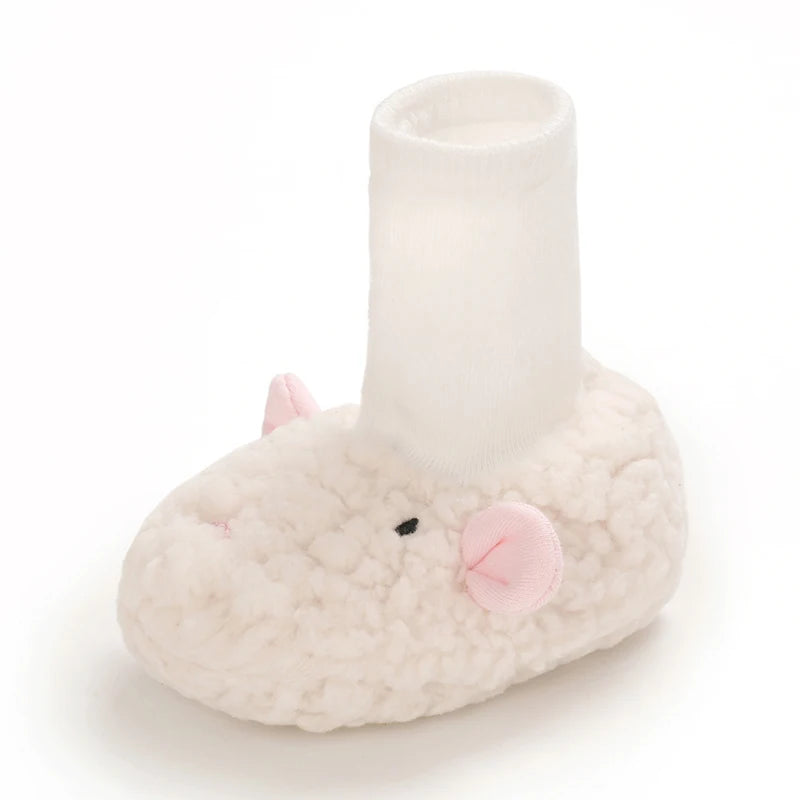 Winter New Cute Cartoon Baby Booties