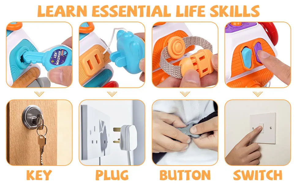 Baby Busy Board Cube