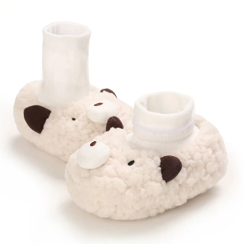 Winter New Cute Cartoon Baby Booties