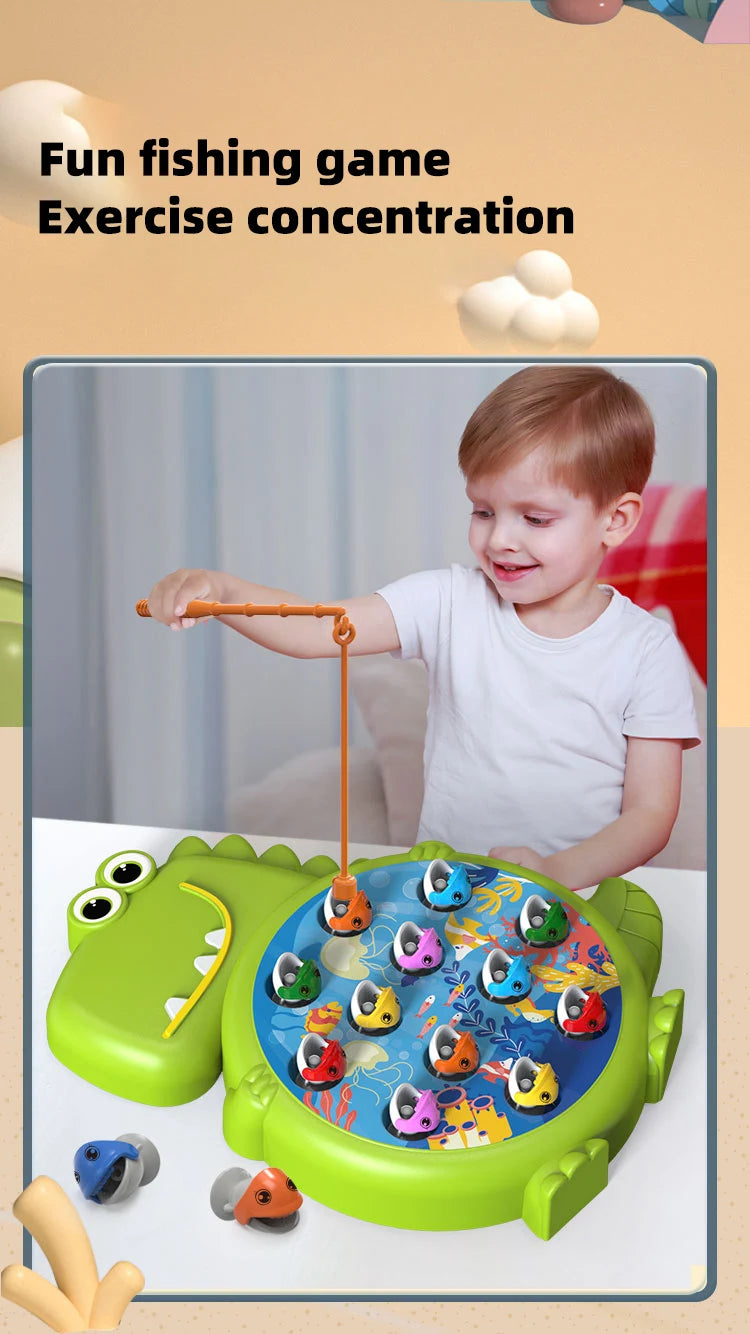 Baby magnetic fishing toys