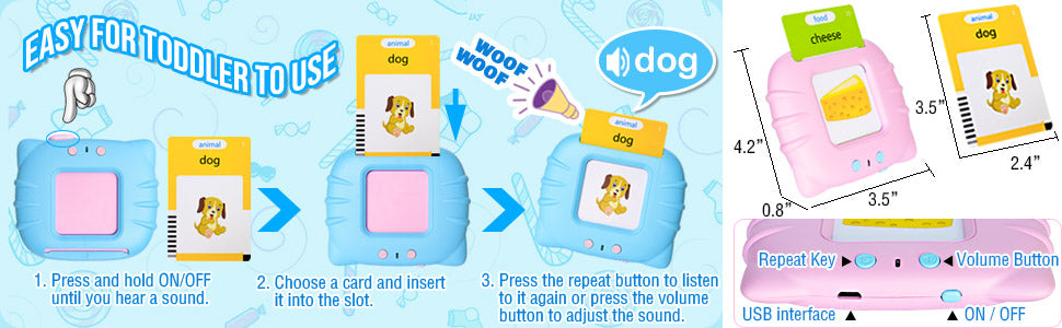 🌟TalkieCards™ Preschool Toy