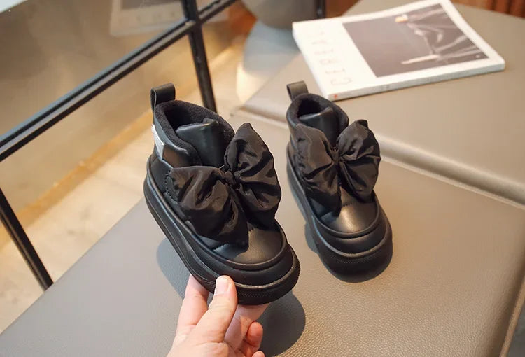 Fashion Big Bow Princess Boots