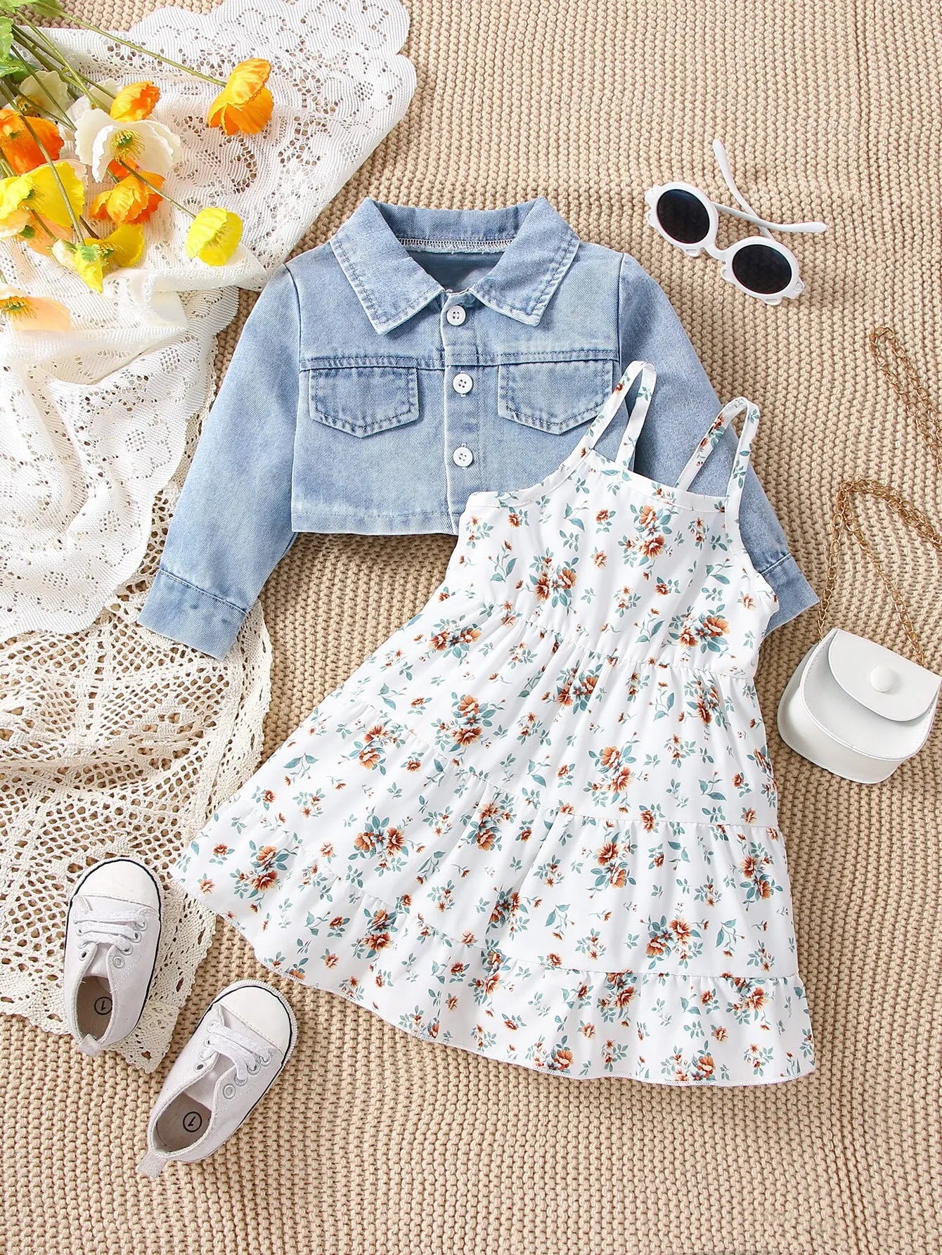 Denim Daydream trio Set