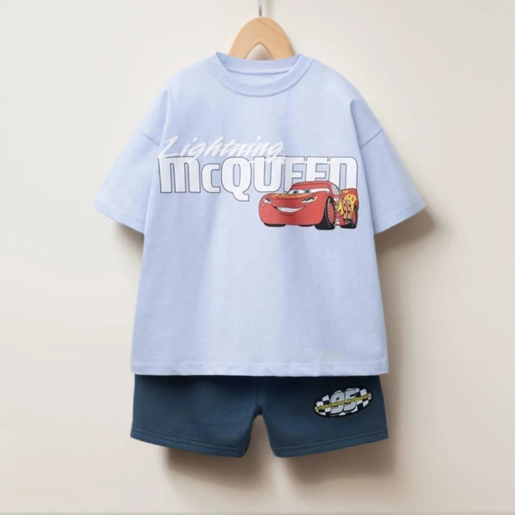 Children Cartoon Car  Suit