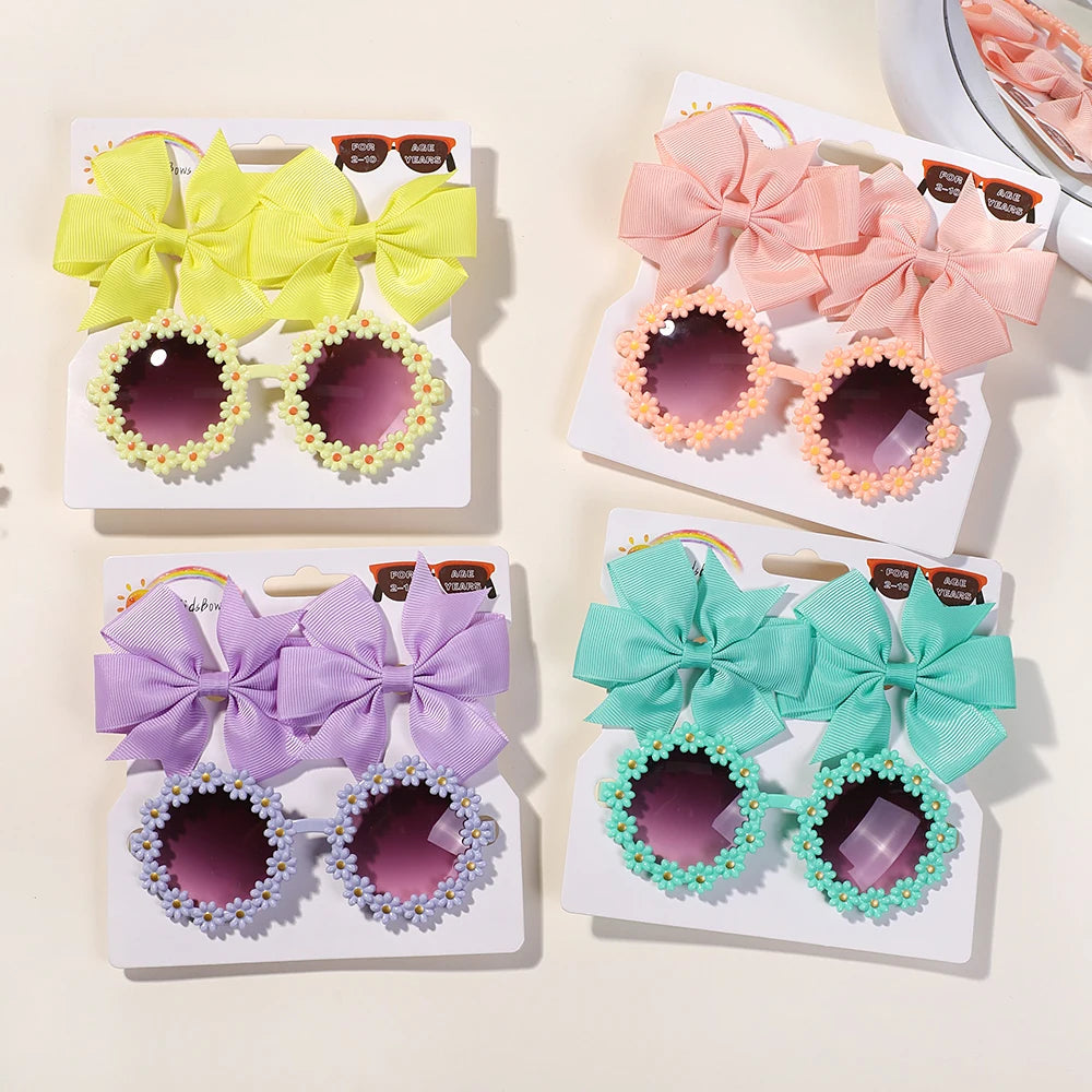 3Pcs/set Cheer Bow Hairclips