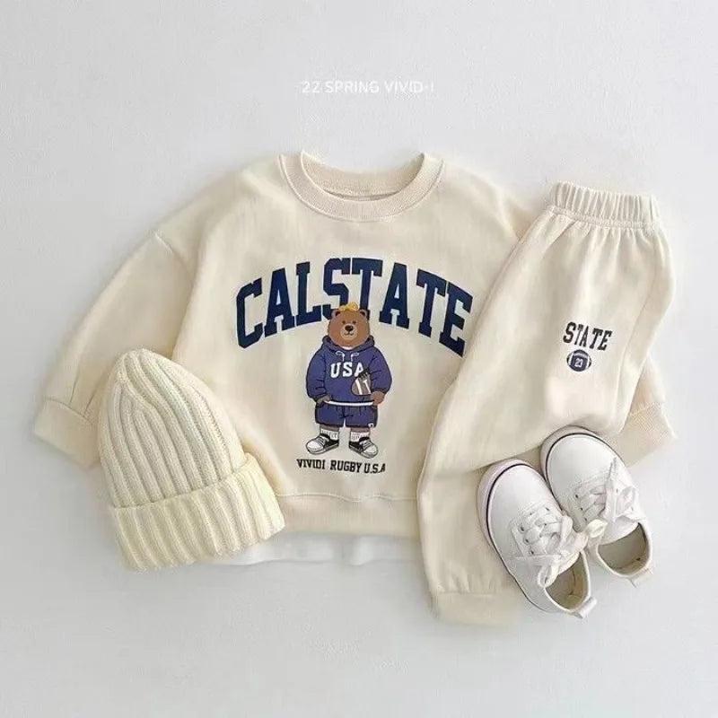CozyLetter™ Kids Cotton Tracksuit