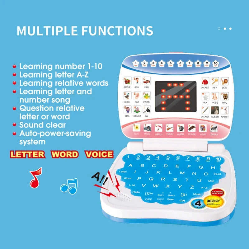 : 💻SmartKid™ Learning Laptop