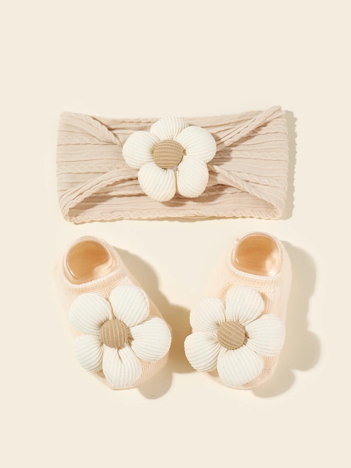 Baby Girls Headband Socks Set