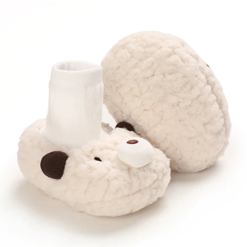 Winter New Cute Cartoon Baby Booties