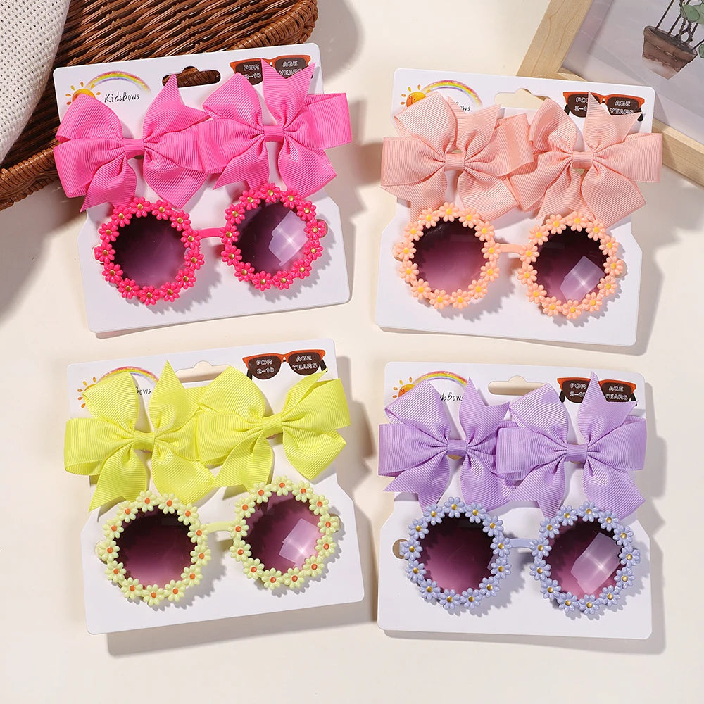 3Pcs/set Cheer Bow Hairclips