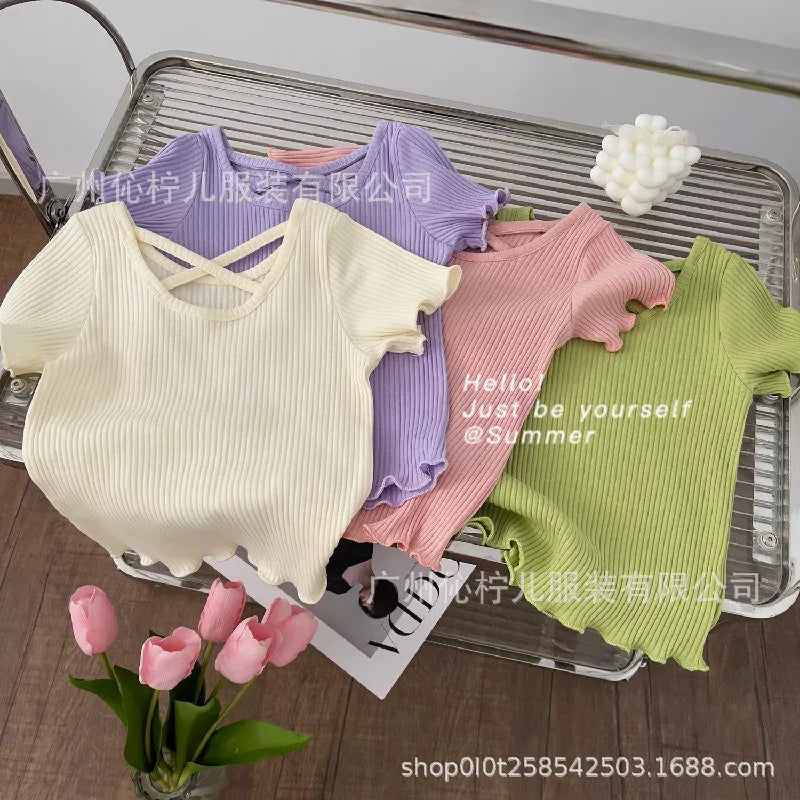 Girls T-Shirt Summer