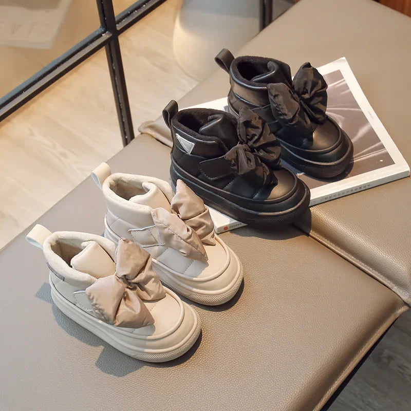 Fashion Big Bow Princess Boots
