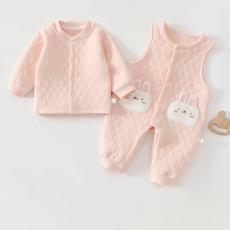 Unisex Baby Cotton Winter Set 🐻✨