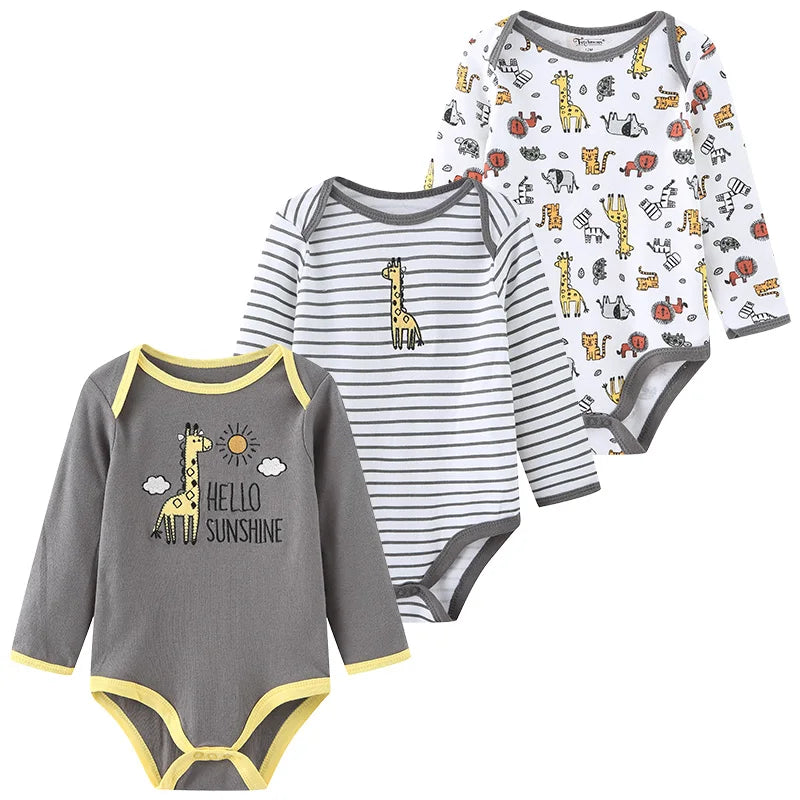 💫BabyCharm 3-Pack Bodysuits™