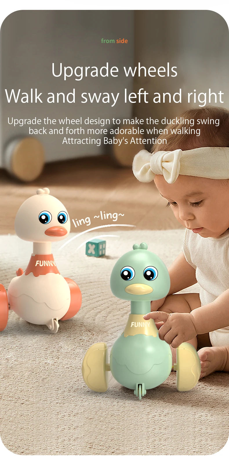 Baby Toy Swing Duck