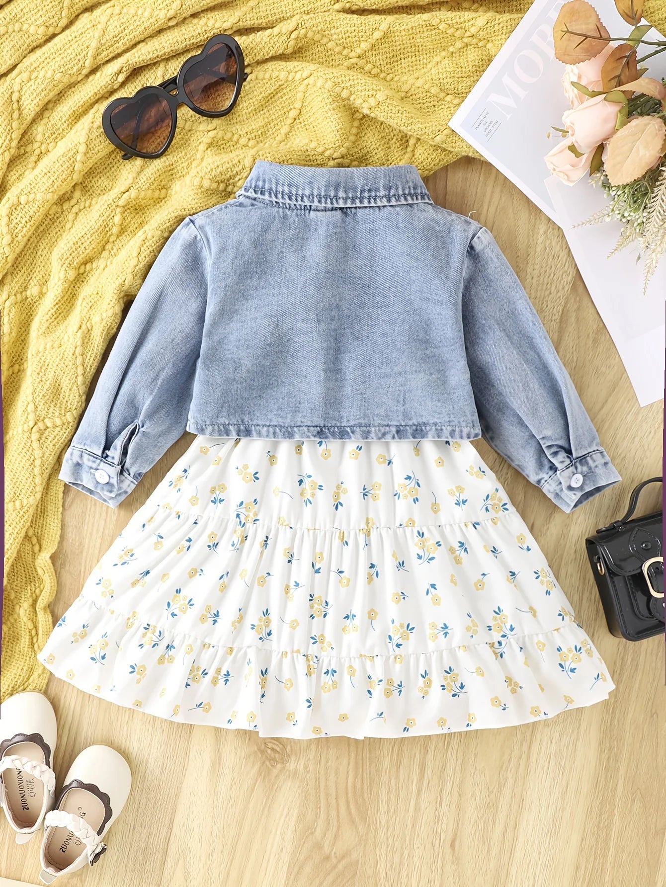 Denim Daydream trio Set