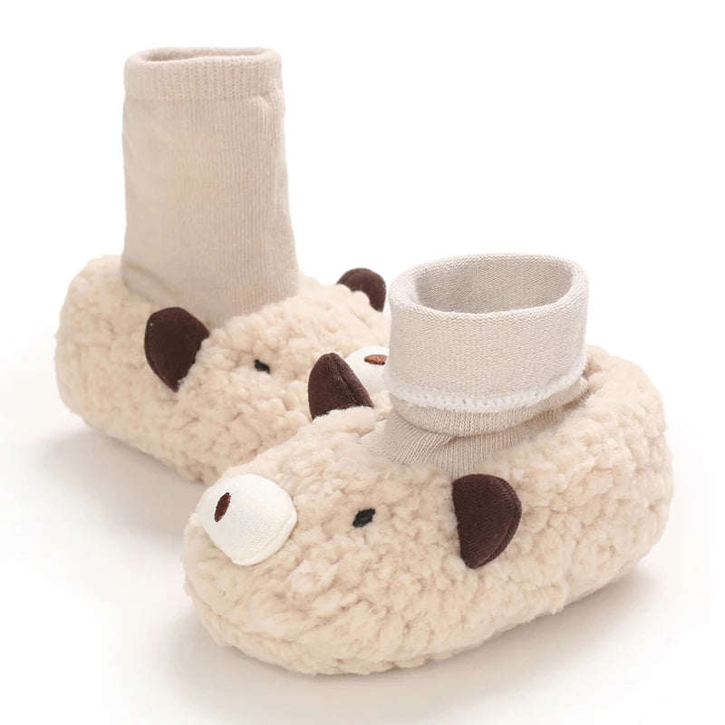 Winter New Cute Cartoon Baby Booties