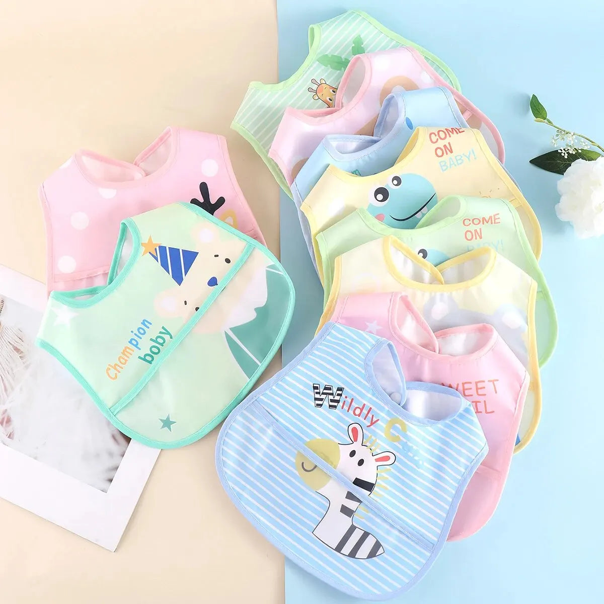 🦊MunchMate™ 5PCS Bibs