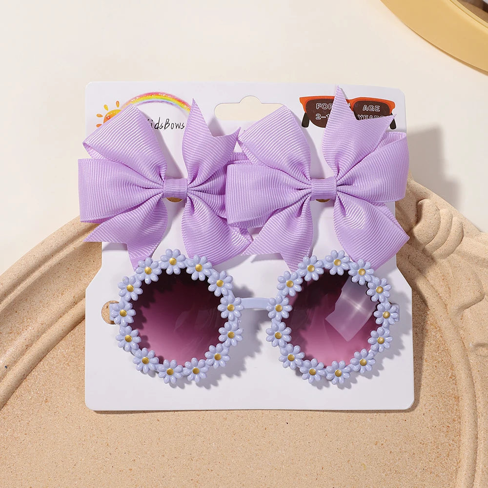 3Pcs/set Cheer Bow Hairclips