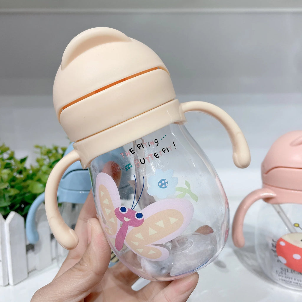 Baby Water Cup Straw Cute