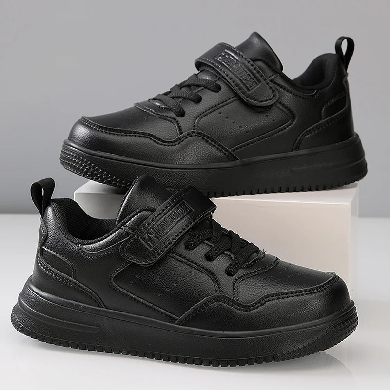 Black Kids Shoes Sports