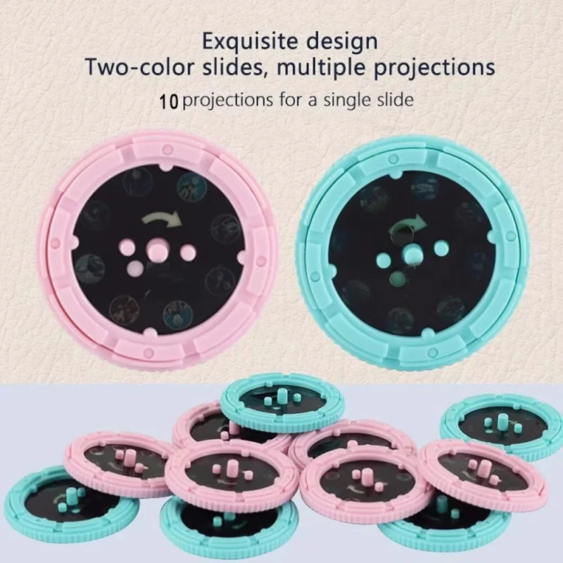 Cartoon Projector Flashlight Cards