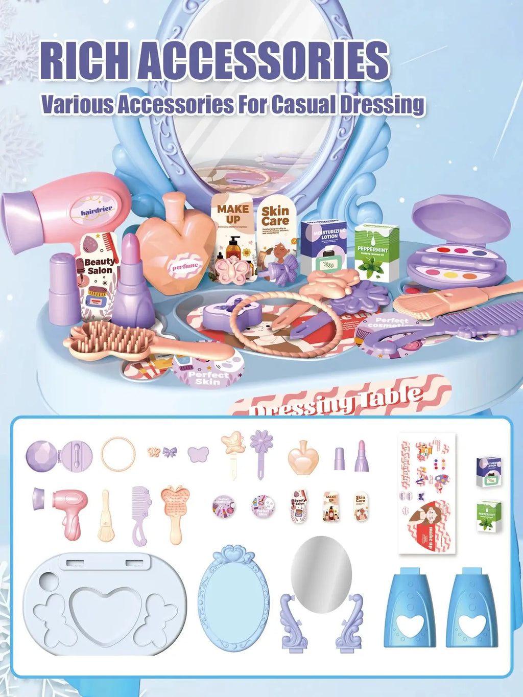 GlamPrincess™ Makeup Set