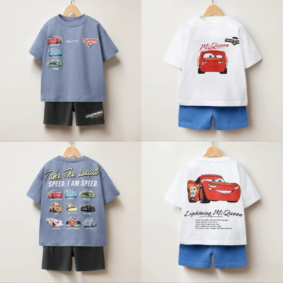 Children Cartoon Car  Suit