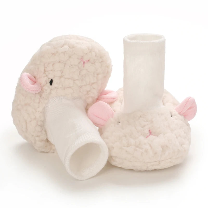 Winter New Cute Cartoon Baby Booties