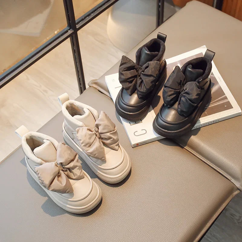 Fashion Big Bow Princess Boots