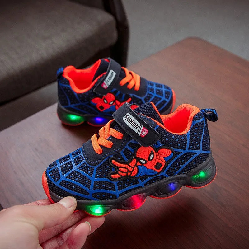 SpiderGlow Kids Shoes