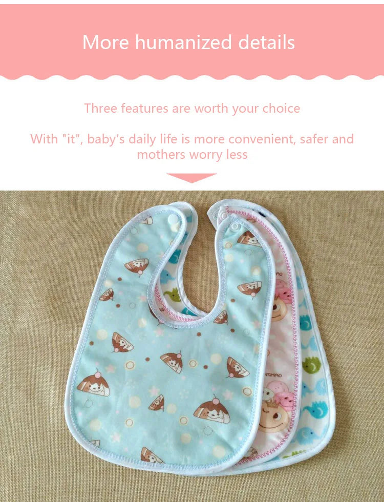 🌸VelvyBib™ Cartoon Bib