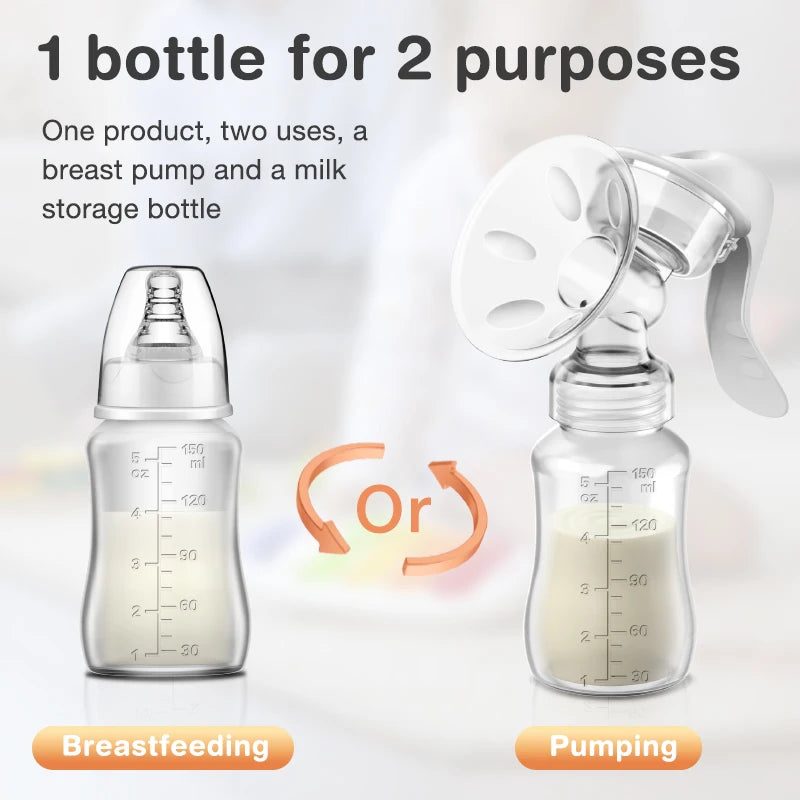 MAMIJOY  Breast Pump Baby Nipple Manual