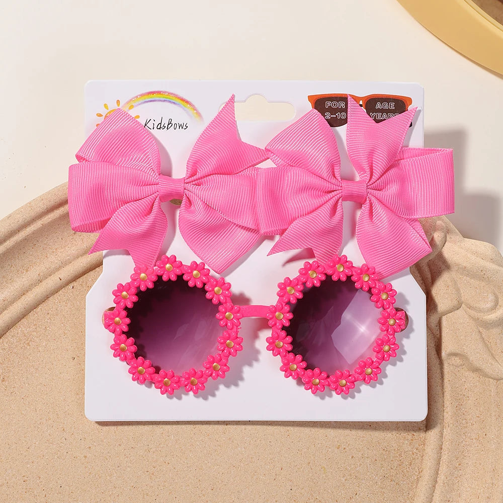 3Pcs/set Cheer Bow Hairclips