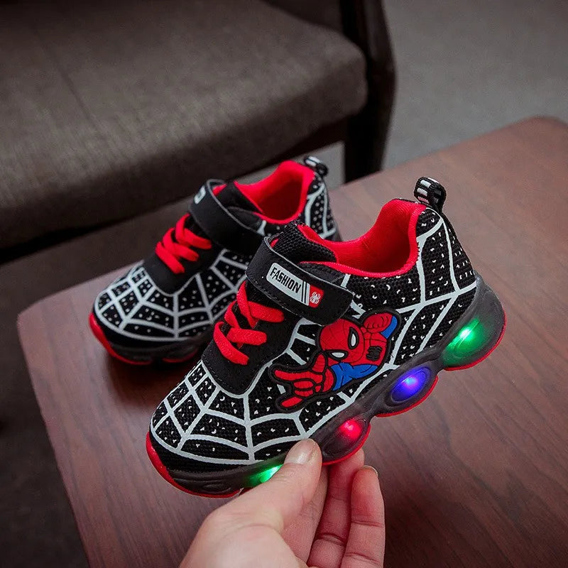 SpiderGlow Kids Shoes
